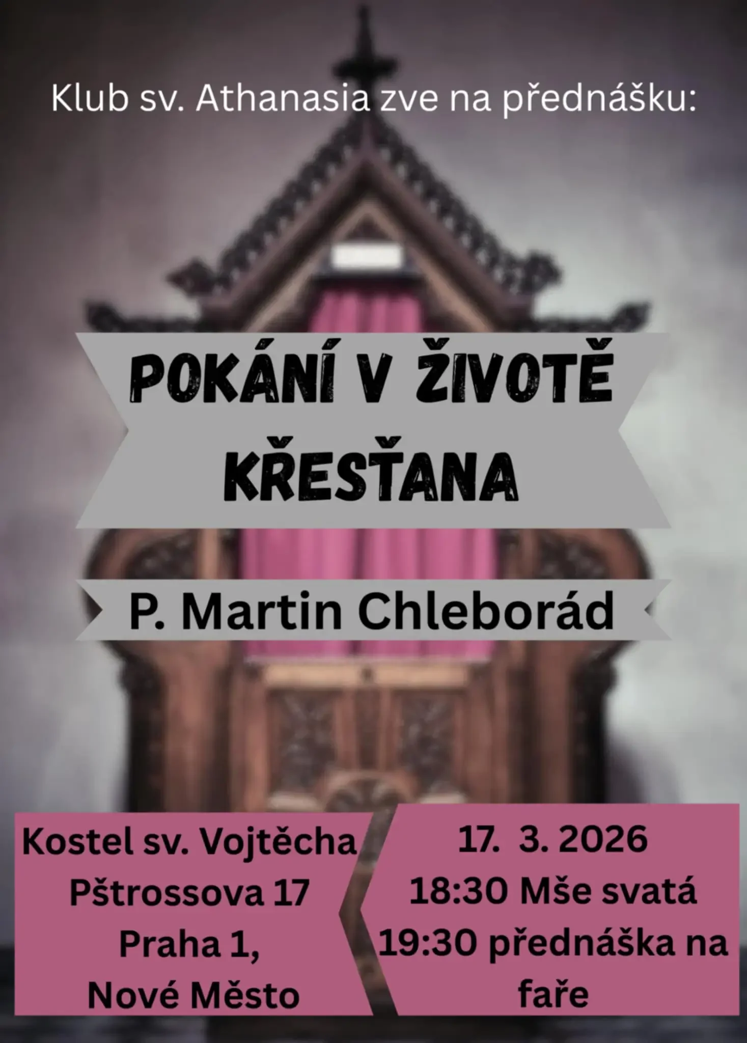 Pokání v životě křesťana