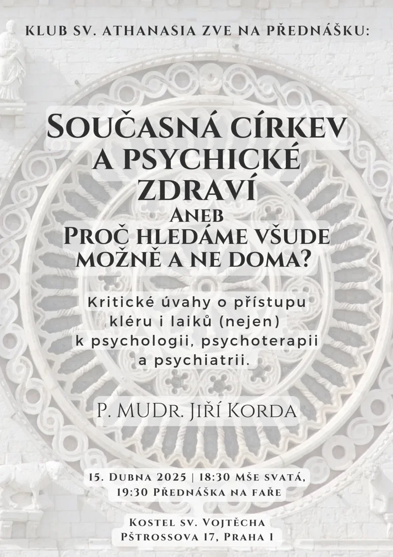 Současná Církev a psychické zdraví