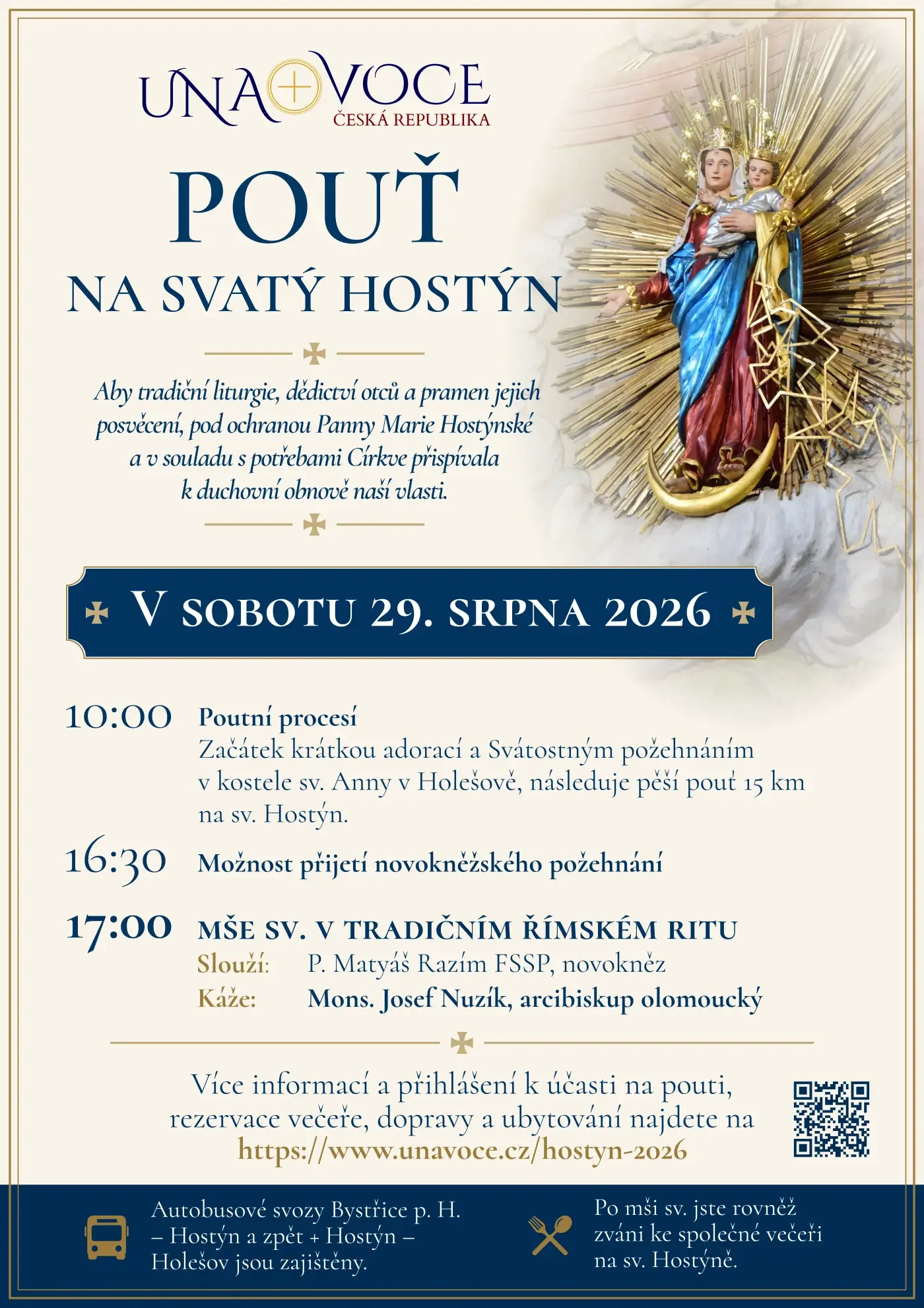 Pouť na Svatý Hostýn 2026
  