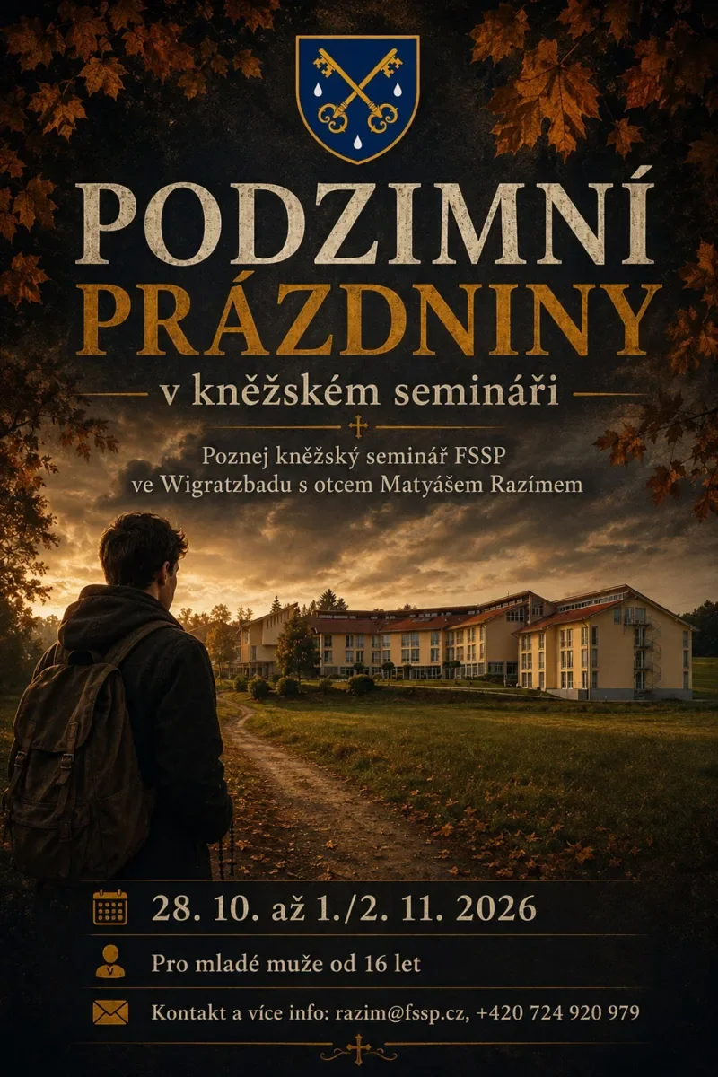 Podzimní prázdniny v kněžském semináři