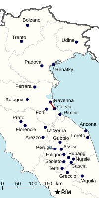 Mapa 10. den