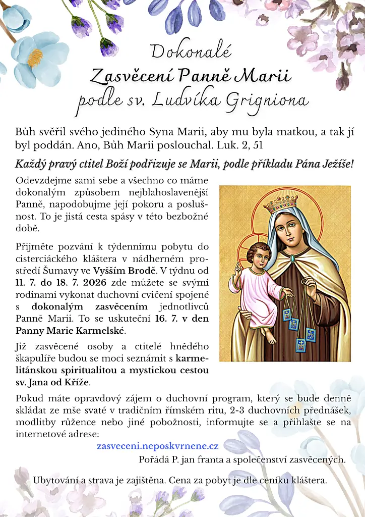 Dokonalé Zasvěcení Panně Marii